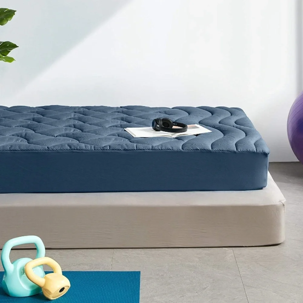 Full Size Mattress Pad Cover Cooling Overfilled Soft Fluffy